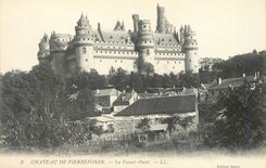 CPA Chateau de Pierrefonds La Facade Ouest