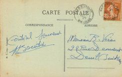CPA Brioude Eglise St Julien Entree Cote Ouest