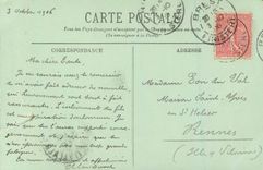 CPA Brest L'Eglise Saint Louis Interieur