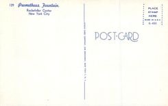 CPM Prometheus Fountain Rockefeller Center New York City