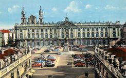 CPM Nancy Place Stanislas et l'Hotel de Ville