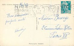 CPM Nice L'Entree du Port