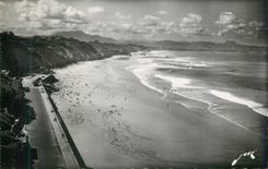 CPM Biarritz (B P) La Plage des Basques