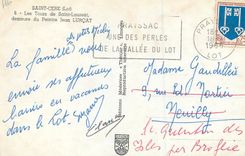 CPM Saint Cere (Lot) Les Tours de Saint Laurent Demeure du Peintre Jean Lurcat