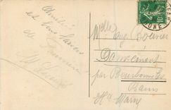 CPA Lyon Ancienne Eglise de N D de Fourviere Statue de l'Immaculee Conception