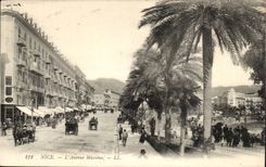 Nice - the Massena avenue - CPA
