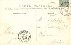 Nice - Panorama taken of the Castle - CPA