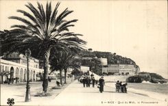 Nice - Quay of the South Fish shop CPA