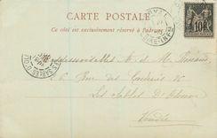 CPA Rennes palais de justice salle des assises n d phot (carte 1900)