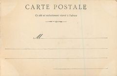 CPA Rennes le palais de justice (carte 1900)