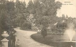 CPA Rennes cascade du thabor