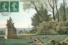 CPA Rennes Un coin du jardin des plantes