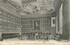 CPA Rennes palais de justice salle de l ancien parlement de bretagne