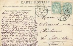 CPA 1113 rennes palais de justice galerie rez de chaussee g f