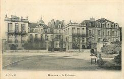 CPA A g 40 rennes la prefecture