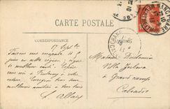 CPA 60 nancy portail du palais ducal(detail) ll