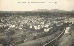 CPA 108 lyon vue panoramique sur vaise