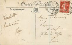 CPA 40 rambouillet le parc vue prise de l ile des rochers