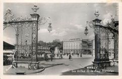 CPM 6 nancy les grilles de la place Stanislas
