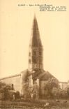 CPA Cluny eglise st marcel(romane)