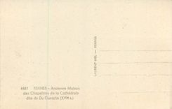 CPM 4457 rennes ancienne maison des chapelains de la cathedrale dite de du guesclin (xvi s)