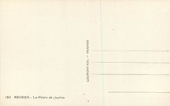 CPM 1511 rennes le palais de justice