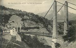 CPA 088 dauphine la mure le pont de ponsonnas