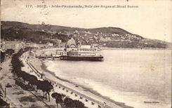 Nice - Pier Walk - Bay of the Angels and Boron Mount - CPA
