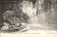 Surroundings of Nice - Interior of the Cave Saint Andre CPA