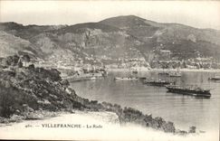 Villefranche - Roads - boat - CPA