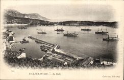 Villefranche - Roads - boat - CPA