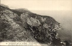 Surroundings of Turbie - the Cape d' Eze and the Head of dog seen of the Large Cornice - CPA