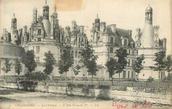 CPA Chambord Le Chateau L Aile Francois 