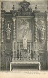 CPA Saint Pol de Leon Chapelle du Creis Ker retable de la Vierge 