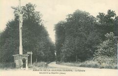 CPA Abbaye de la Grande Trappe Le Calvaire Soligny la Trappe Orne 