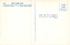 CPM New York City Metropolis of the world 