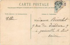 CPA Porte Bonheur 