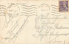 CPA Tours Place Jean Jaures 