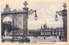 CPA Nancy Place Stanislas Grilles de Jean Lamour 