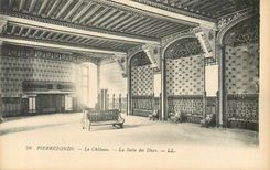 CPA Pierrefonds Le Chateau La Salle des Ducs 