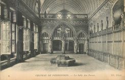 CPA Chateau de Pierrefonds La Salle des Preux 