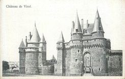 CPA Chateau de Vitre 