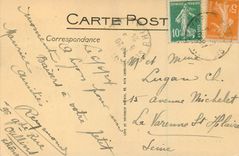 CPA Environs de Lyon L Aqueduc de Beaounant 