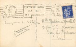 CPM Le Havre Ste Adresse de la Have belle Vue sur l Estuaire 
