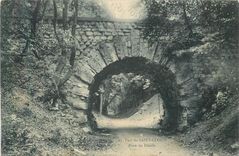 CPA Parc de Saint Cloud Pont du Diable