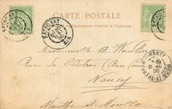 CPA Lyon Le Pont (carte 1900)