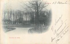 CPA Arras un Coin des Allees (carte 1900)