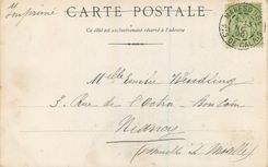 CPA Arras un Coin des Allees (carte 1900)