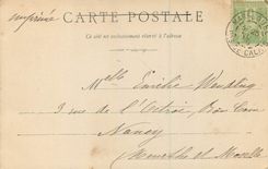 CPA Arras Portail du Couvent du St Sacrement (carte 1900)