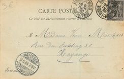 CPA Nancy Interieur de L'Eglise Bonsecours (carte 1900)